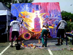 Arty Absolut Open Canvas transforms Lagos City