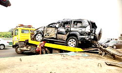 Car crushes couple in Bauchi