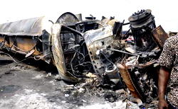 Buildings, vehicles, shops destroyed in Lagos tanker fire