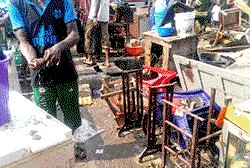How midday fire rendered residents of Lagos slum homeless