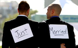 53 in court for attending gay marriage