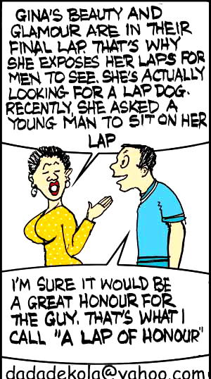 Gina’s Lap!