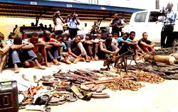 Benue Police arrest 183 robbery suspects in 2013