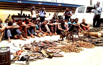 Benue Police arrest 183 robbery suspects in 2013