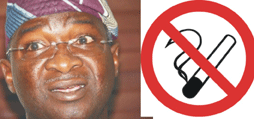 Public smokers face imprisonment as  Fashola assents to Bill