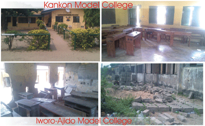 TALES OF TWO MODEL COLLEGES