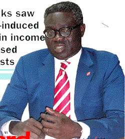 2013: Banks saw regulatory-induced reduction in income and increased funding costs