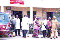 Striking health workers paralyse activities in hospitals nationwide