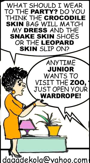 Animal skin!