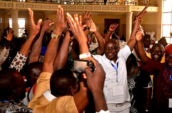 Ekiti 2014: Protest as Fayose emerges PDP candidate