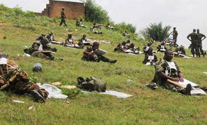 Nigeria sends 700 soldiers to maintain peace in Liberia