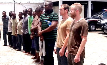 JTF arrests 2 Britons, 12 Nigerians for illegal bunkering