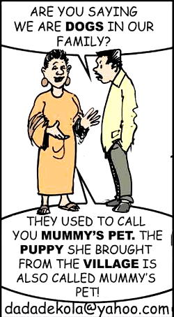 Mummy’s Pet!