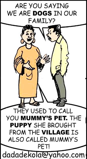 Mummy’s Pet!