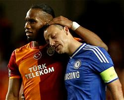 Drogba, Sneijder flop at Stamford Bridge