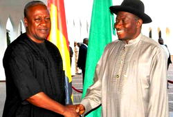 Boko Haram: ECOWAS chair Mahama meets  Jonathan