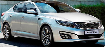 Kia Optima, a sedan with rising profile