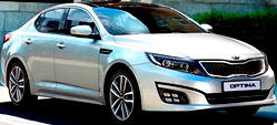 Kia Optima, a sedan with rising profile