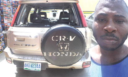 Why I stole my boss’ Honda SUV – Suspect