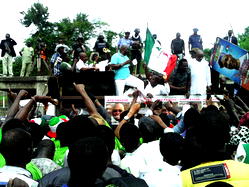 I will remove your yoke, Fayose tells Ekiti workers