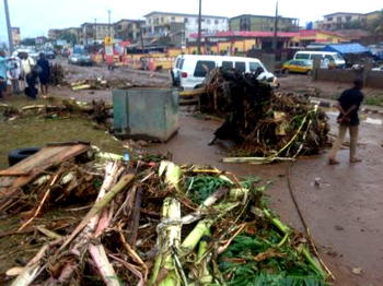 Rainstorm wrecks havoc in Obiano’s community