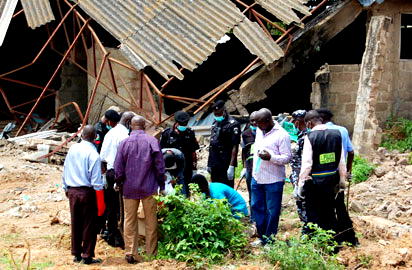 Ibadan Horror: Forensic experts exhume bodies, collect victims ...