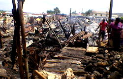 Tears, lamentations as Onitsha market fire victims count losses