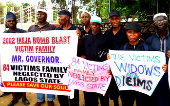 Ikeja bomb blast 12 years after:Victims’ families lament neglect by govt