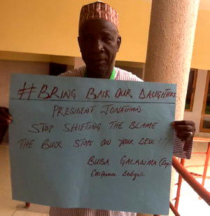 Chibok girls: Buba Galadima embarks on solo protest