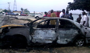 2 docked for setting vehicles ablaze