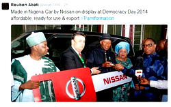 Nigeria will start exporting cars soon— Jonathan