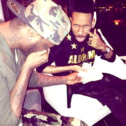 Peter Okoye loses $5,000 to Phyno in football bet