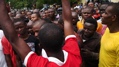 Taxi drivers protest high levies in Calabar - Vanguard News