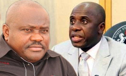 Wike Amaechi Amaechi, Wike political war aborted PANDEF meeting in PH — Evah