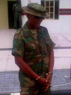 Fake woman soldier arrested in Ondo