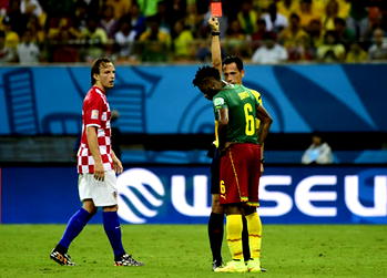 Colombian linesman replaced after Cameroon errors