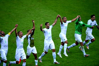 Algeria eye another German upset