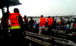 9 rescued, one missing as boat capsizes