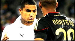 Ghana’s Boateng ready for ‘fight to death’ with brother, Germans