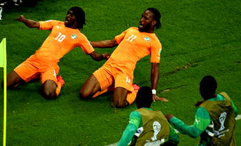 Who does not want to start a match at the World Cup?  –  Drogba