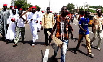 Police take over Emir of Kano’s palace , as protests escalate….
