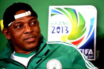 Keshi blasts referee for Eagles’ fall
