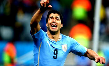 Uruguay, without ‘biting’ Suarez fail to bite