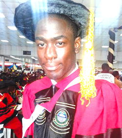 I wasn’t always first in school —Africa’s youngest Ph.D holder