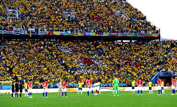 FIFA to probe flying drone above France camp