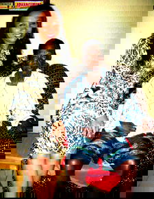 Another ailing Nollywood  star smiles again!