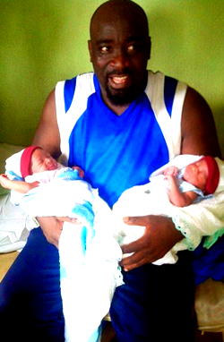 Why I named my twins, Nollywood and Hollywood- Femi Ogendengbe