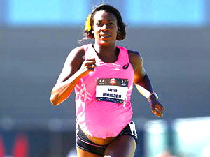 My only fear in the race – Alysia,8 ½ months pregnant Olympian