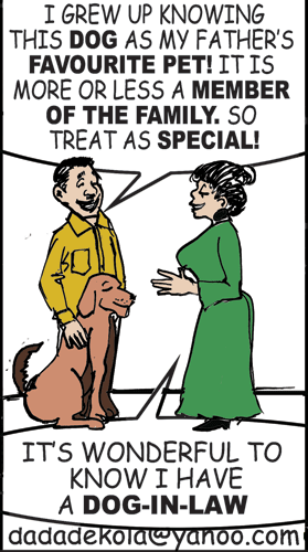 My brother-in-law says he’s dying to go to bed with me