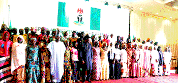 Chibok: Minister meets with families of abducted schoolgirls, assures their safe return